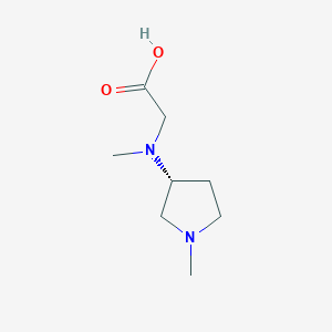 [Methyl-((R)-1-methyl-pyrrolidin-3-yl)-amino]-acetic acid