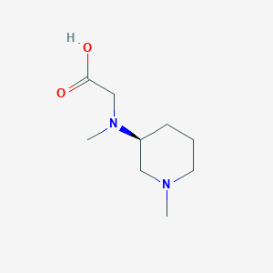 [Methyl-((S)-1-methyl-piperidin-3-yl)-amino]-acetic acid