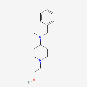 molecular formula C15H24N2O B7985177 2-[4-(Benzyl-methyl-amino)-piperidin-1-yl]-ethanol 