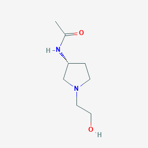 N-[(R)-1-(2-Hydroxy-ethyl)-pyrrolidin-3-yl]-acetamide
