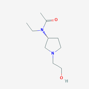 N-Ethyl-N-[(R)-1-(2-hydroxy-ethyl)-pyrrolidin-3-yl]-acetamide
