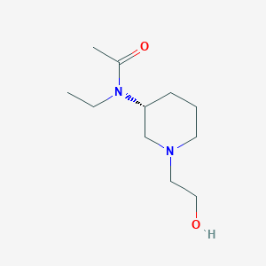 N-Ethyl-N-[(R)-1-(2-hydroxy-ethyl)-piperidin-3-yl]-acetamide