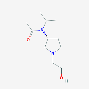 N-[(R)-1-(2-Hydroxy-ethyl)-pyrrolidin-3-yl]-N-isopropyl-acetamide