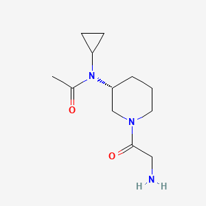 N-[(R)-1-(2-Amino-acetyl)-piperidin-3-yl]-N-cyclopropyl-acetamide