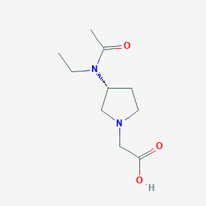 [(R)-3-(Acetyl-ethyl-amino)-pyrrolidin-1-yl]-acetic acid