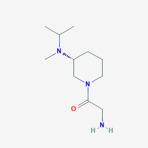 2-Amino-1-[(R)-3-(isopropyl-methyl-amino)-piperidin-1-yl]-ethanone