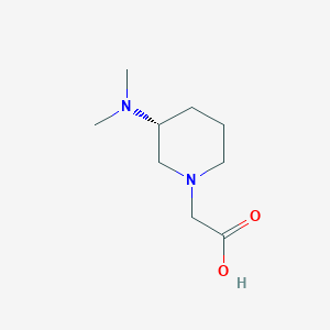 ((R)-3-Dimethylamino-piperidin-1-yl)-acetic acid
