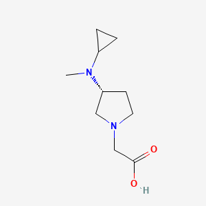 [(R)-3-(Cyclopropyl-methyl-amino)-pyrrolidin-1-yl]-acetic acid
