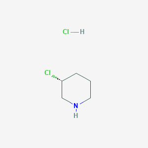 molecular formula C5H11Cl2N B7985489 (R)-3-Chloro-piperidine hydrochloride 