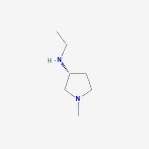 Ethyl-((R)-1-methyl-pyrrolidin-3-yl)-amine