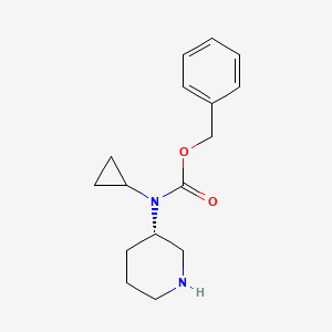 Cyclopropyl-(S)-piperidin-3-yl-carbamic acid benzyl ester