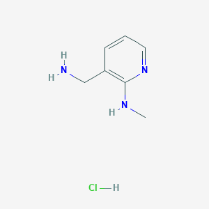 (3-Aminomethyl-pyridin-2-yl)-methyl-amine hydrochloride