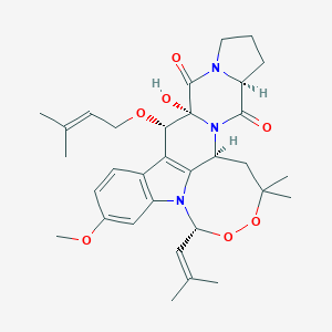 molecular formula C32H41N3O7 B079856 烟曲霉毒素 A CAS No. 12626-18-5