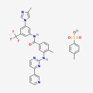 molecular formula C35H30F3N7O4S B7985639 Nilotinib p-toluenesulfonate 