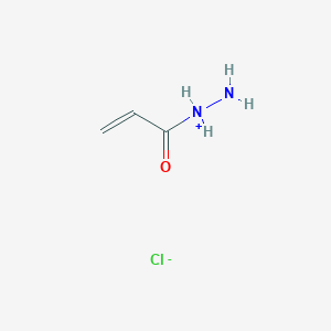 molecular formula C3H7ClN2O B7985649 Amino(prop-2-enoyl)azanium;chloride 