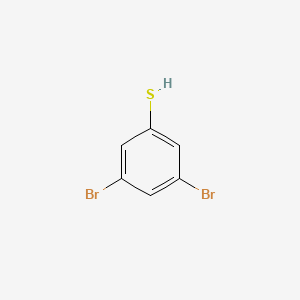 molecular formula C6H4Br2S B7985745 3,5-Dibromobenzenethiol CAS No. 144450-51-1