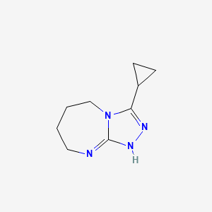 molecular formula C9H14N4 B7985785 CID 56965661 