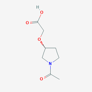 ((R)-1-Acetyl-pyrrolidin-3-yloxy)-acetic acid