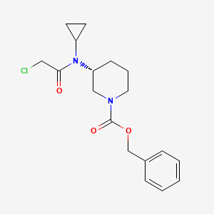 (R)-3-[(2-Chloro-acetyl)-cyclopropyl-amino]-piperidine-1-carboxylic acid benzyl ester
