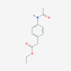 molecular formula C12H15NO3 B079861 乙酸2-(4-乙酰氨基苯基)乙酯 CAS No. 13475-17-7
