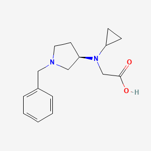 [((R)-1-Benzyl-pyrrolidin-3-yl)-cyclopropyl-amino]-acetic acid