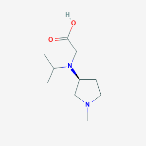 [Isopropyl-((S)-1-methyl-pyrrolidin-3-yl)-amino]-acetic acid