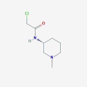 (R)-2-Chloro-N-(1-methylpiperidin-3-yl)acetamide