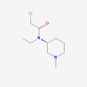 2-Chloro-N-ethyl-N-((R)-1-methyl-piperidin-3-yl)-acetamide