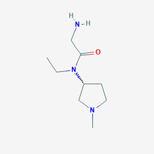 2-Amino-N-ethyl-N-((R)-1-methyl-pyrrolidin-3-yl)-acetamide