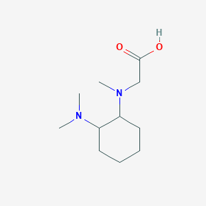 [(2-Dimethylamino-cyclohexyl)-methyl-amino]-acetic acid