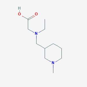 [Ethyl-(1-methyl-piperidin-3-ylmethyl)-amino]-acetic acid