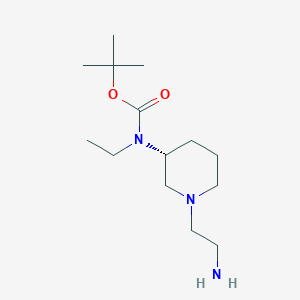[(R)-1-(2-Amino-ethyl)-piperidin-3-yl]-ethyl-carbamic acid tert-butyl ester