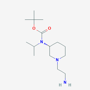[(R)-1-(2-Amino-ethyl)-piperidin-3-yl]-isopropyl-carbamic acid tert-butyl ester
