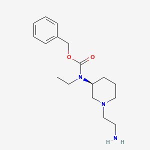 [(S)-1-(2-Amino-ethyl)-piperidin-3-yl]-ethyl-carbamic acid benzyl ester