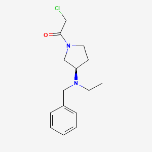 (R)-1-(3-(Benzyl(ethyl)amino)pyrrolidin-1-yl)-2-chloroethanone