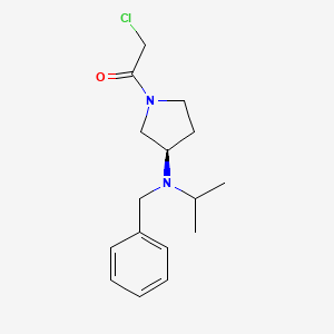 (R)-1-(3-(Benzyl(isopropyl)amino)pyrrolidin-1-yl)-2-chloroethanone