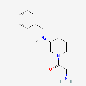 2-Amino-1-[(R)-3-(benzyl-methyl-amino)-piperidin-1-yl]-ethanone