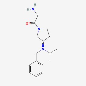 2-Amino-1-[(R)-3-(benzyl-isopropyl-amino)-pyrrolidin-1-yl]-ethanone