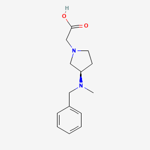 [(R)-3-(Benzyl-methyl-amino)-pyrrolidin-1-yl]-acetic acid