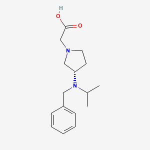 [(S)-3-(Benzyl-isopropyl-amino)-pyrrolidin-1-yl]-acetic acid