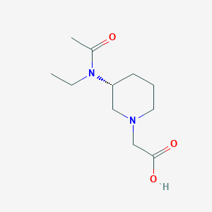 [(R)-3-(Acetyl-ethyl-amino)-piperidin-1-yl]-acetic acid