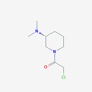 2-Chloro-1-((R)-3-dimethylamino-piperidin-1-yl)-ethanone