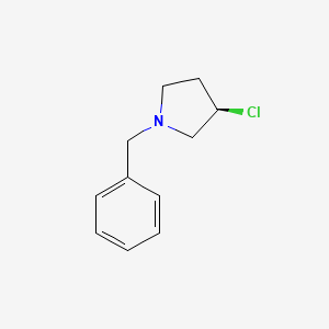 molecular formula C11H14ClN B7987089 (R)-1-Benzyl-3-chloro-pyrrolidine 
