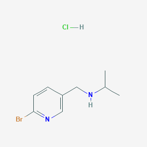 (6-Bromo-pyridin-3-ylmethyl)-isopropyl-amine hydrochloride