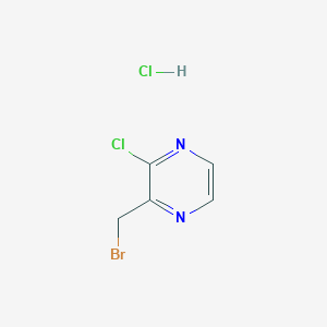 2-(Bromomethyl)-3-chloropyrazine hydrochloride