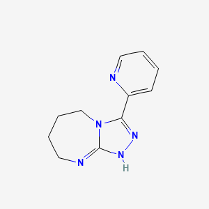 molecular formula C11H13N5 B7987233 CID 66570432 