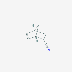 molecular formula C8H9N B7987251 (1alpha,4alpha)-Bicyclo[2.2.1]hepta-2-ene-5-carbonitrile 