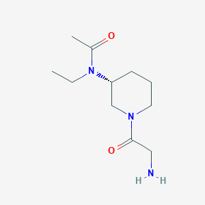 N-[(R)-1-(2-Amino-acetyl)-piperidin-3-yl]-N-ethyl-acetamide