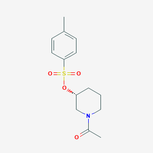Toluene-4-sulfonic acid (R)-1-acetyl-piperidin-3-yl ester