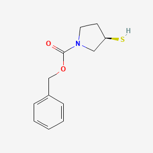 (R)-Benzyl 3-mercaptopyrrolidine-1-carboxylate